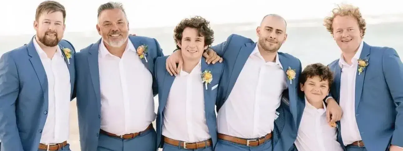 How to Dress Groomsmen of Different Sizes (Without Compromising Style)