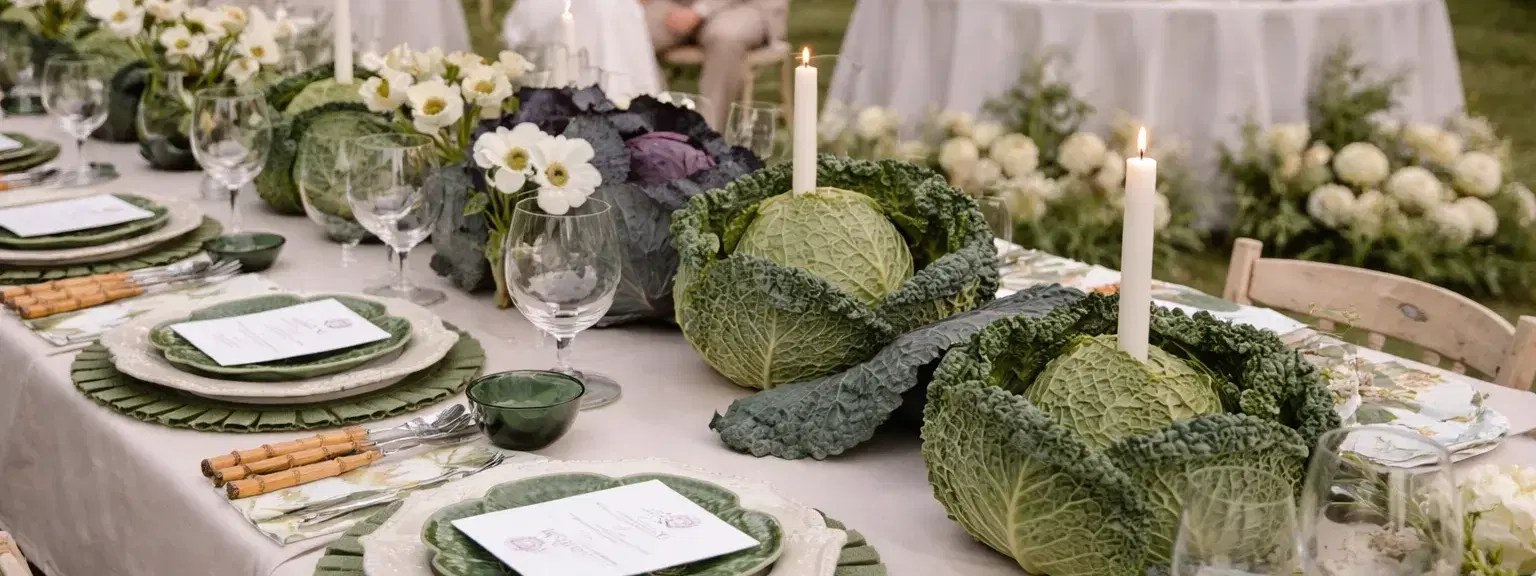 How to Create Stunning Cabbage Crush Wedding Decor