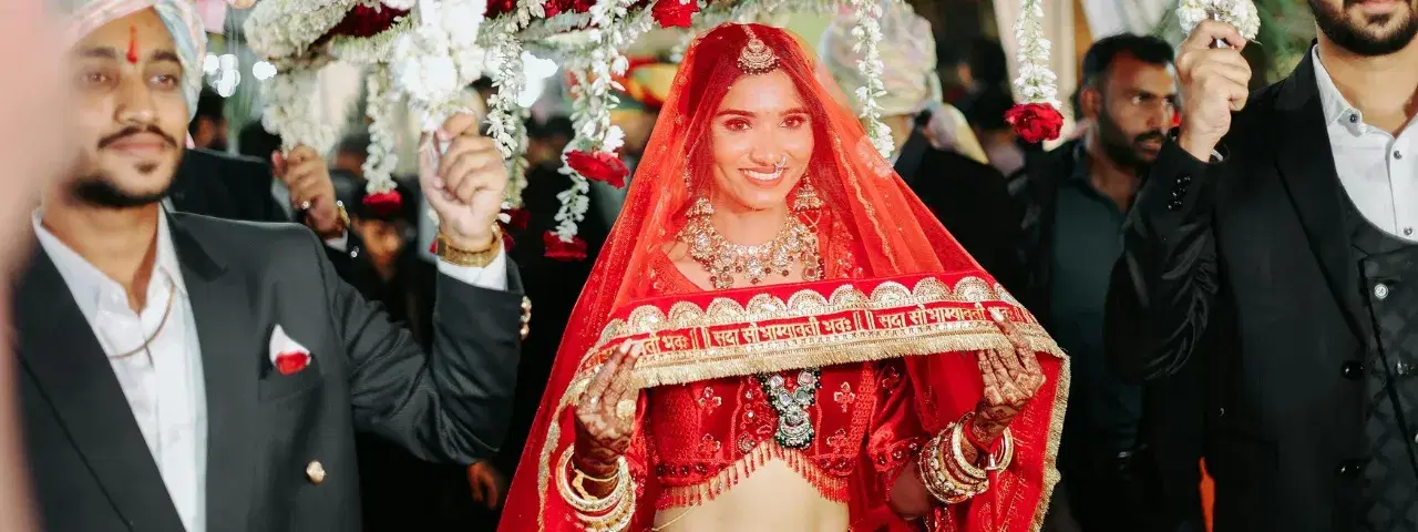 The Meaning Behind Indian Bridal Colors: What Red, Yellow, Green & More Symbolize