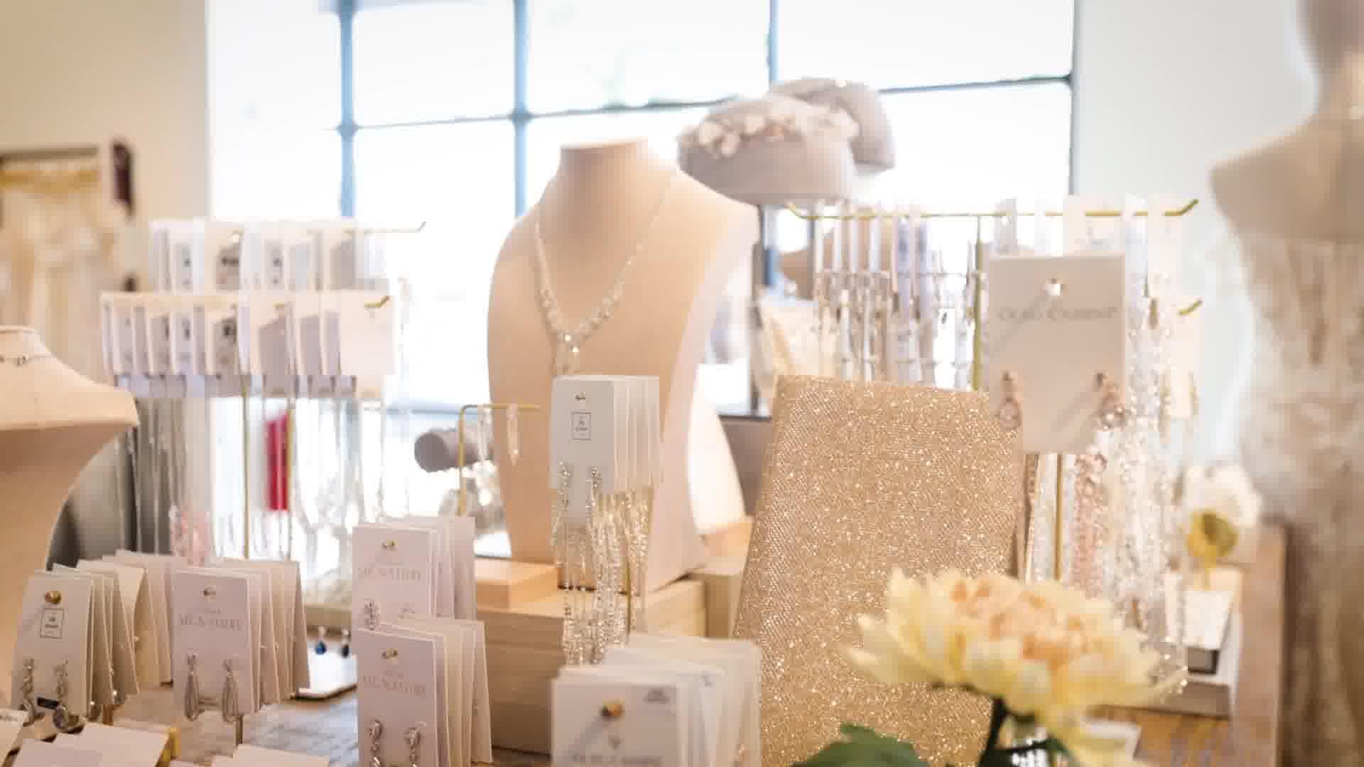 Selection of fine jewelry at Burbank jewelry store