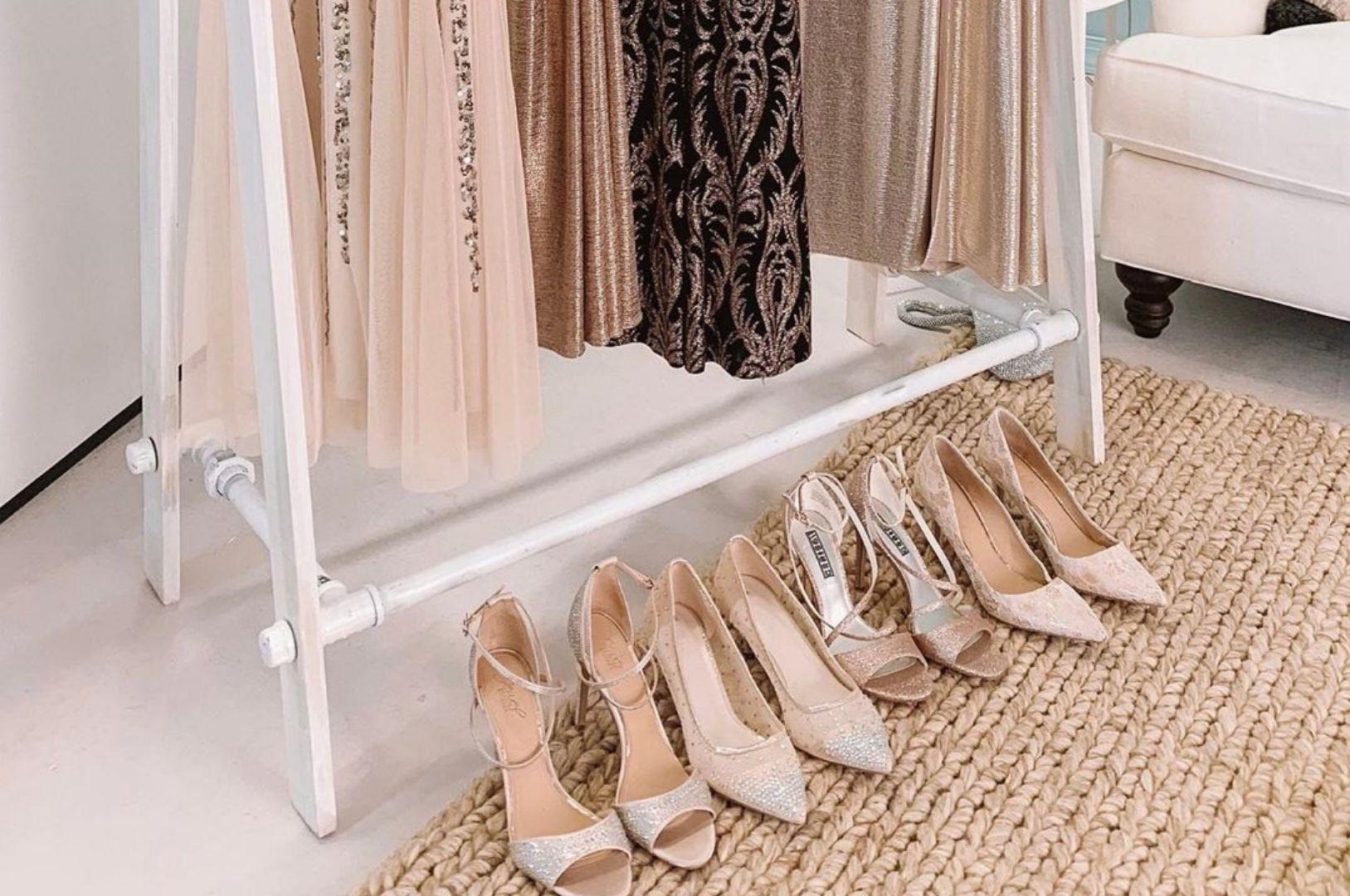 Selection of shoes at a shoe store in Little Rock, AR