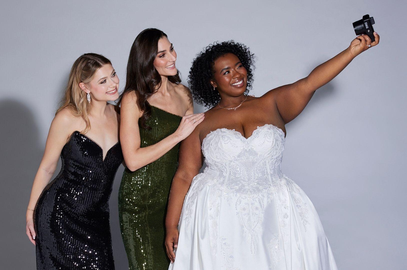 Designer dresses at Clearwater boutique