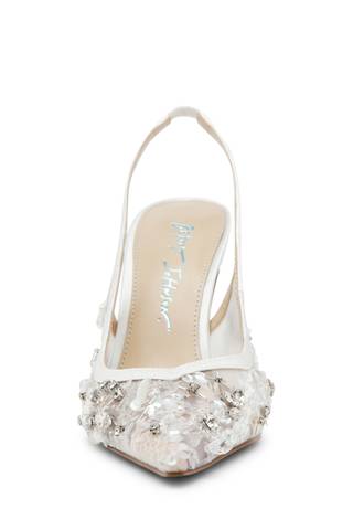 Picture of Sequin Beaded Slingback Heels
