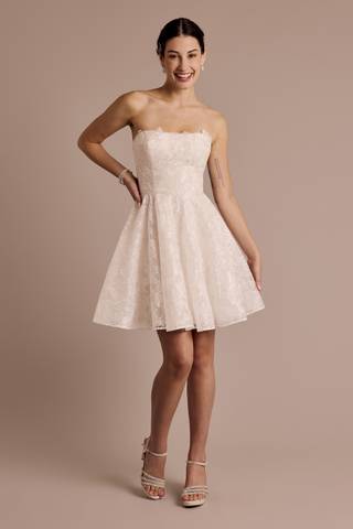 Picture of Lace A-Line Mini Dress