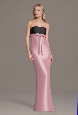 Picture of Colorblock Sheath Dress with Mikado Bow