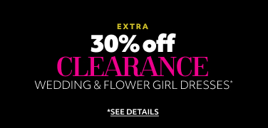 9.26 30% Off Clearance Bridal and Flower Girl Dresses
